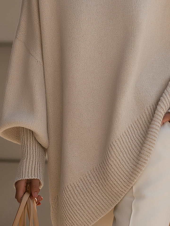 Elodie™ | Wool-Blend Oversized Jumper — Final Edit