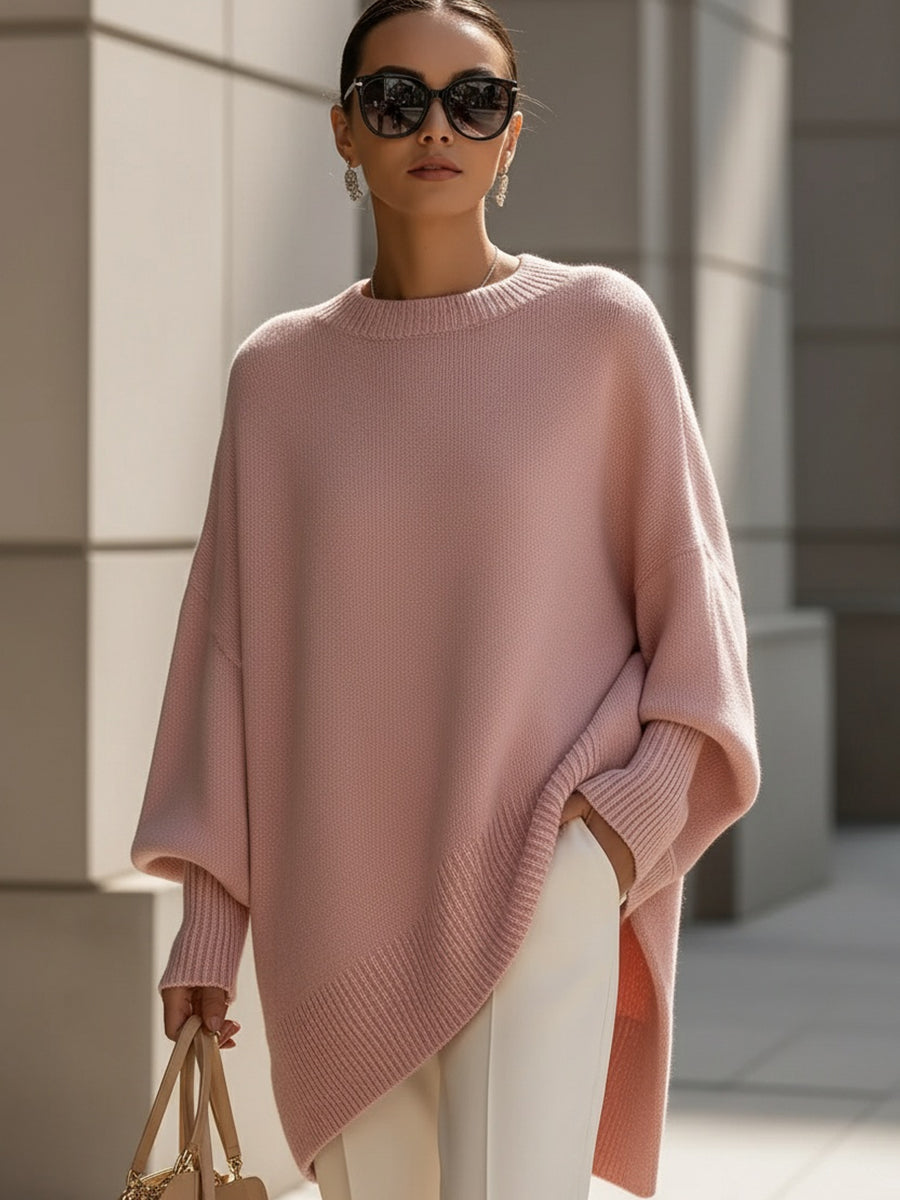Elodie™ | Wool-Blend Oversized Jumper — Final Edit