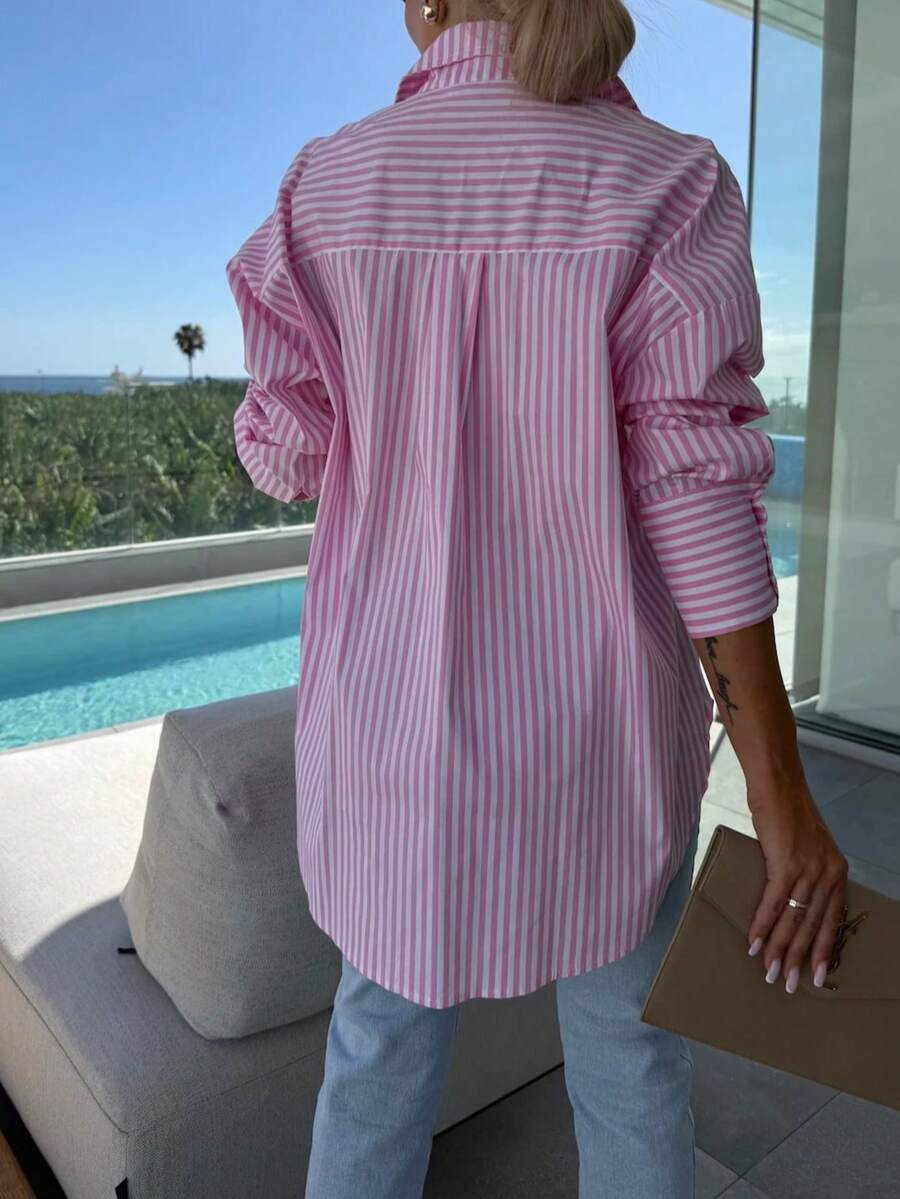 Sophia™ | Effortless Everyday Striped Shirt