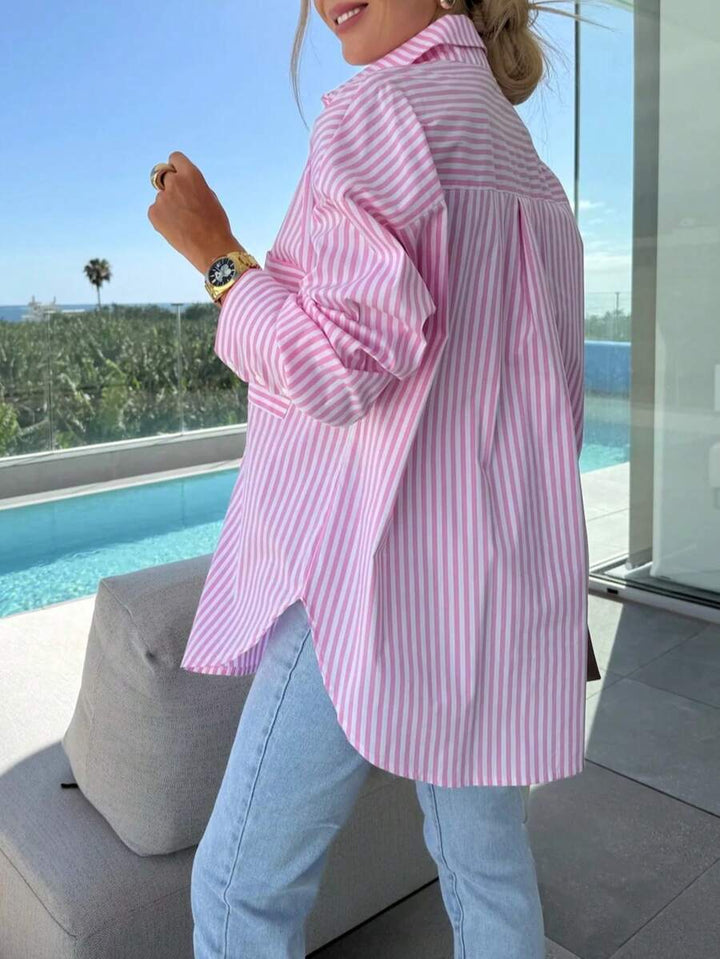 Sophia™ | Effortless Everyday Striped Shirt