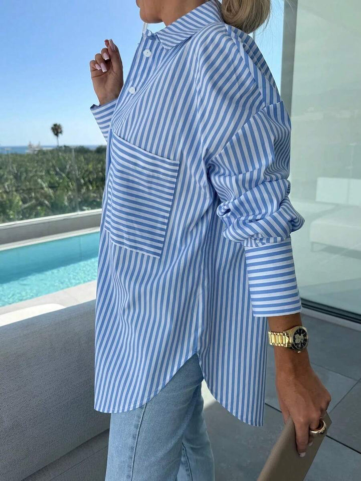 Sophia™ | Effortless Everyday Striped Shirt