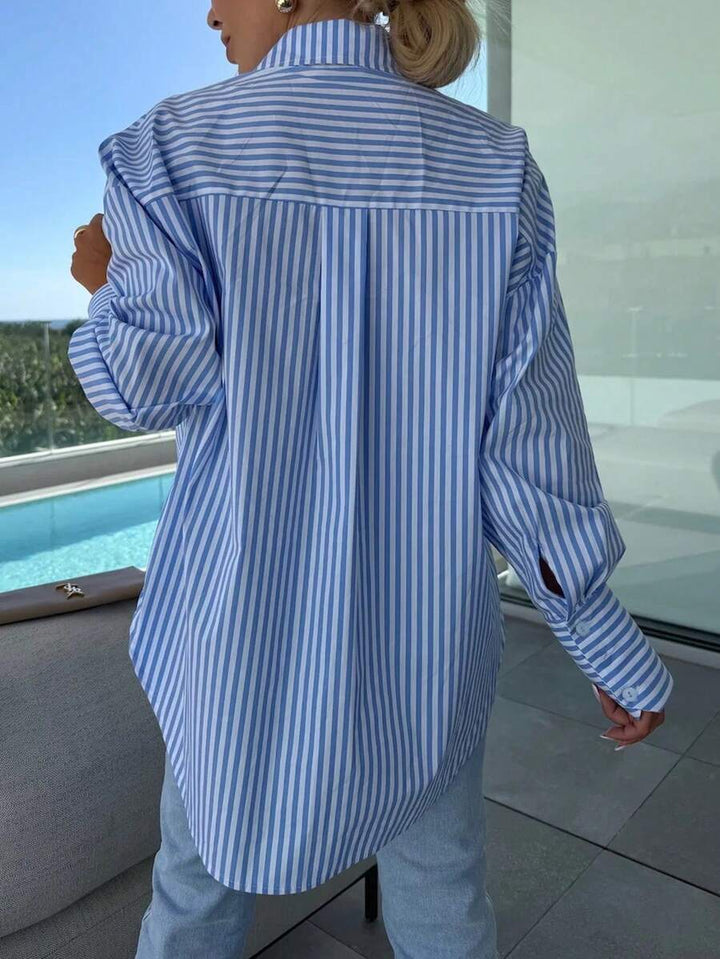Sophia™ | Effortless Everyday Striped Shirt
