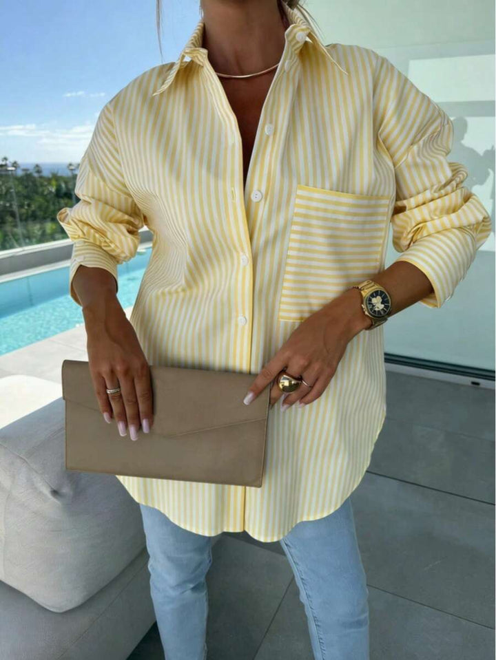 Sophia™ | Effortless Everyday Striped Shirt