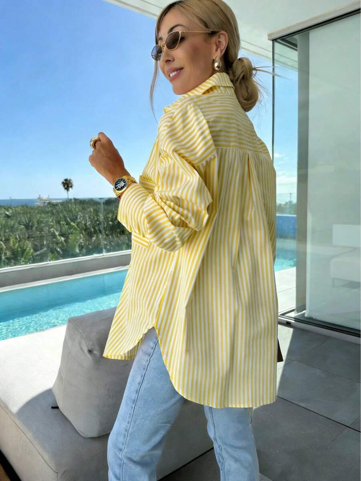 Sophia™ | Effortless Everyday Striped Shirt