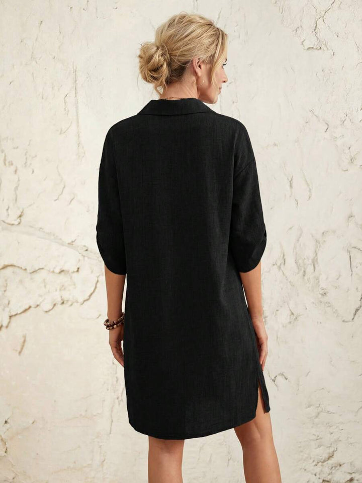 Amelia™ | Effortless Everyday Shirt Dress