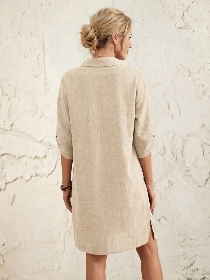 Amelia™ | Effortless Everyday Shirt Dress