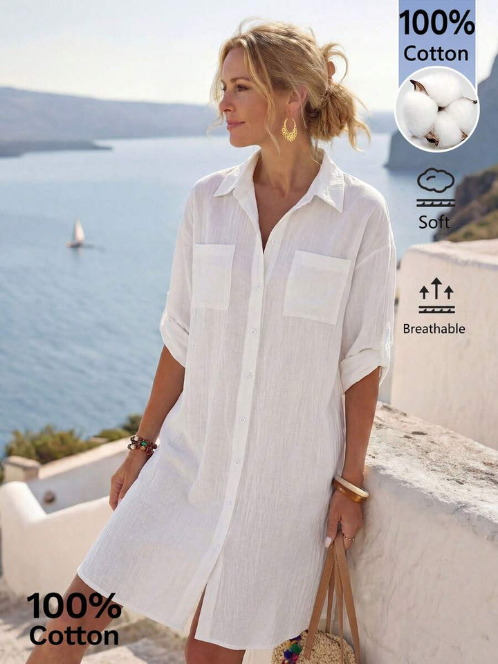 Emery™ | Classic Shirt Dress