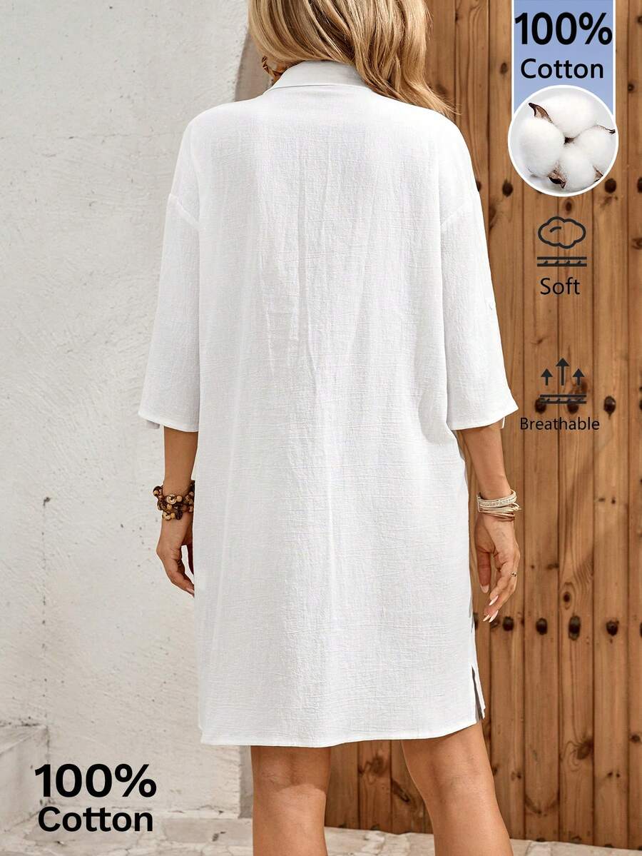 Emery™ | Classic Shirt Dress