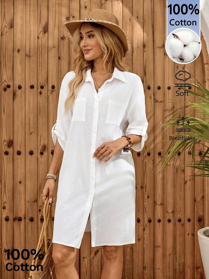 Emery™ | Classic Shirt Dress