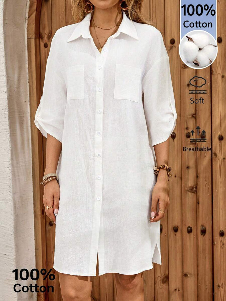 Emery™ | Classic Shirt Dress