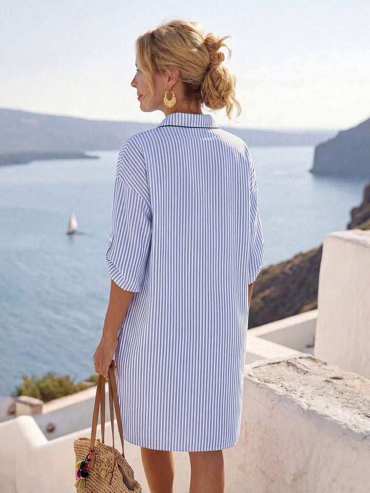 Amelia™ | Effortless Everyday Shirt Dress
