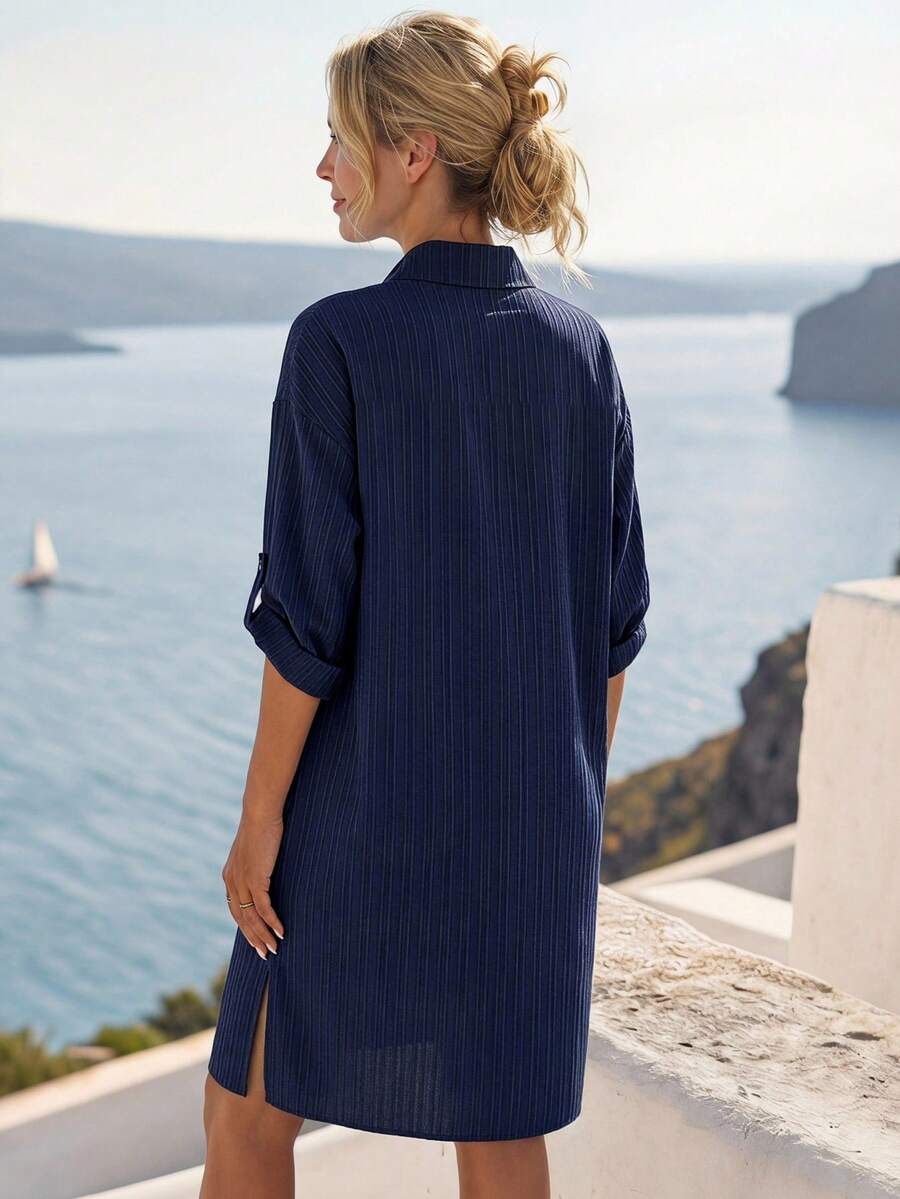 Amelia™ | Effortless Everyday Shirt Dress