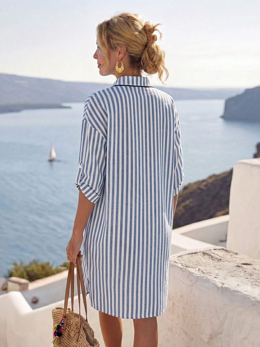 Amelia™ | Effortless Everyday Shirt Dress