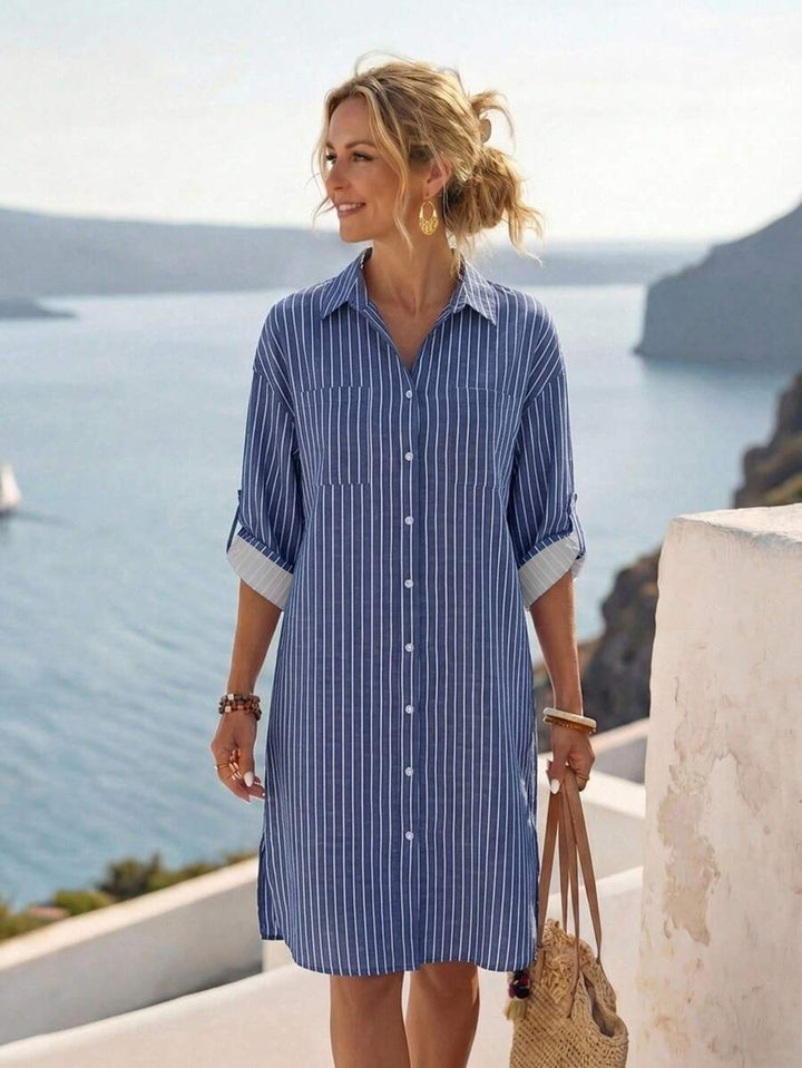 Amelia™ | Effortless Everyday Shirt Dress