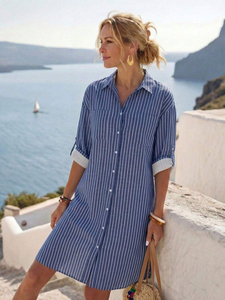 Amelia™ | Effortless Everyday Shirt Dress