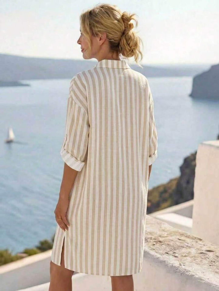 Amelia™ | Effortless Everyday Shirt Dress