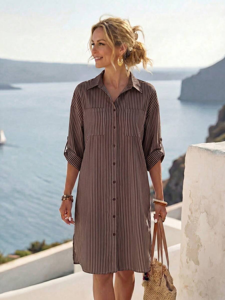 Amelia™ | Effortless Everyday Shirt Dress