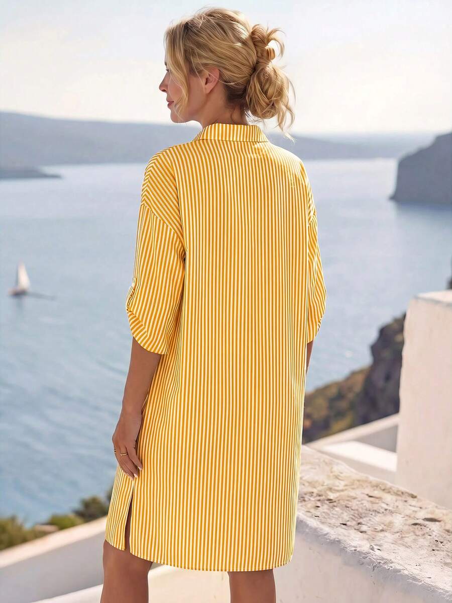 Amelia™ | Effortless Everyday Shirt Dress