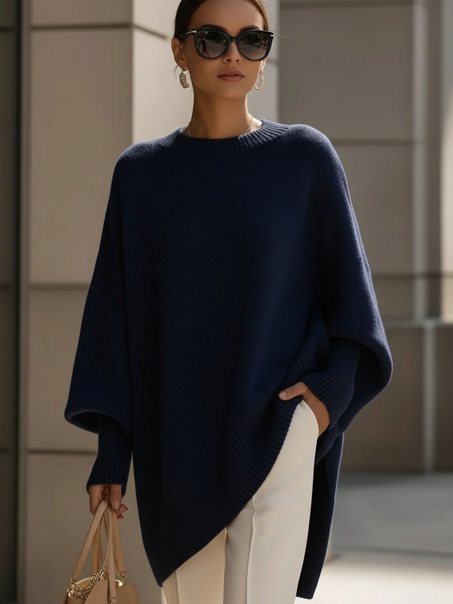 Elodie™ | Wool-Blend Oversized Jumper — Final Edit