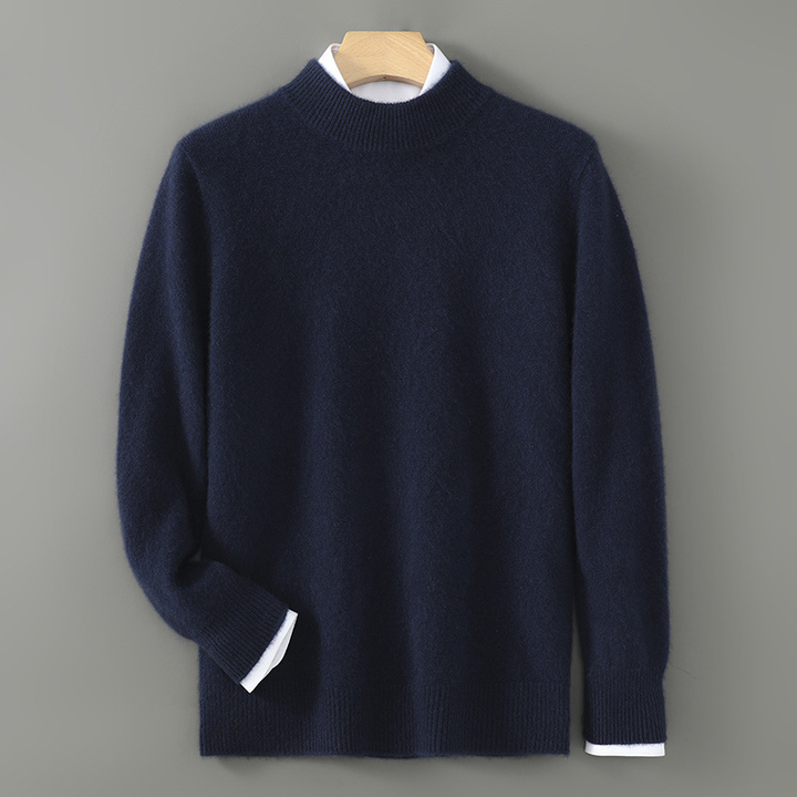 Olivia Mae™ | Cashmere Mock-Neck Jumper — Final Edit