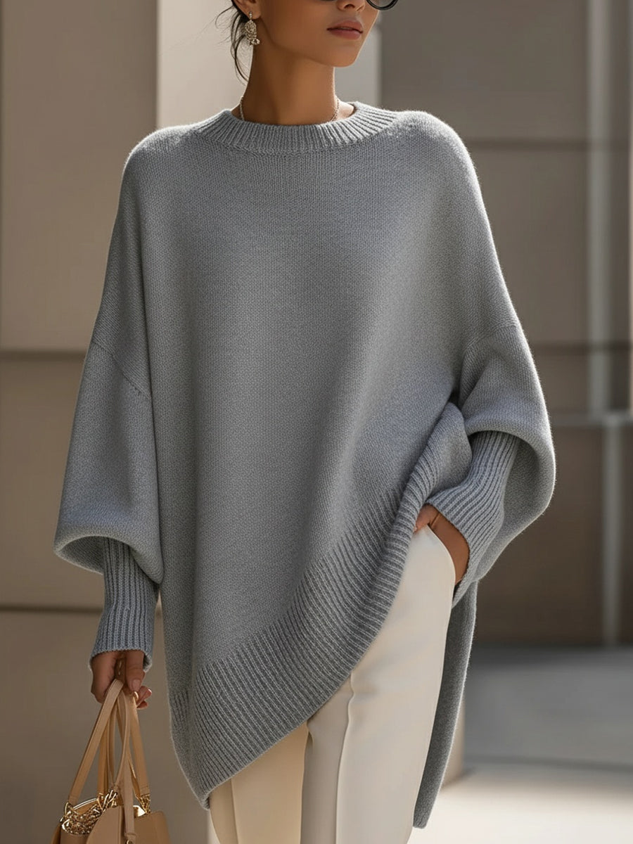 Elodie™ | Wool-Blend Oversized Jumper — Final Edit