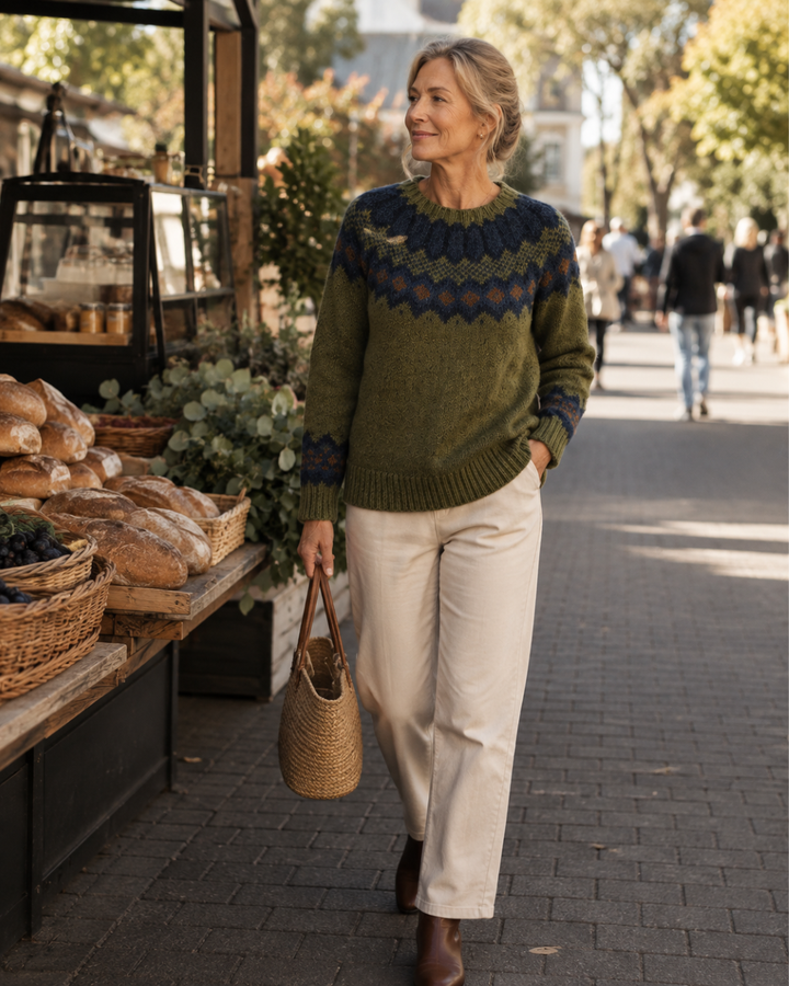 Jessica™ | Heritage Nordic Knit Jumper