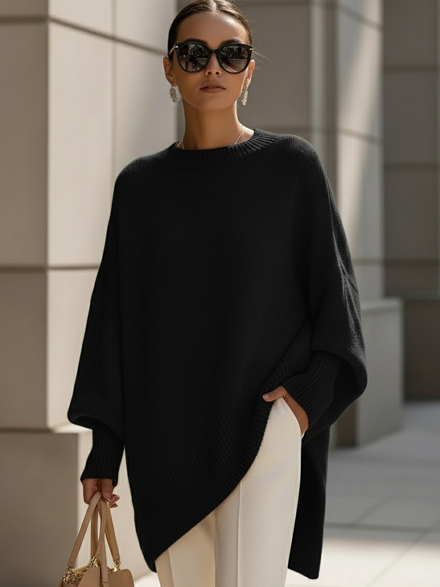 Elodie™ | Wool-Blend Oversized Jumper — Final Edit