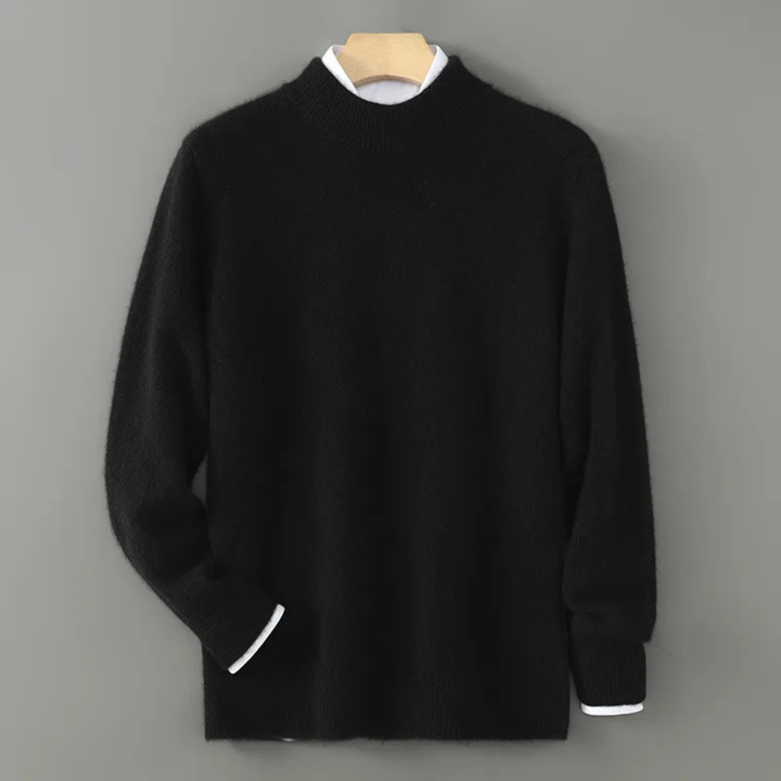 Olivia Mae™ | Cashmere Mock-Neck Jumper — Final Edit