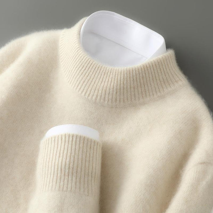 Olivia Mae™ | Cashmere Mock-Neck Jumper — Final Edit