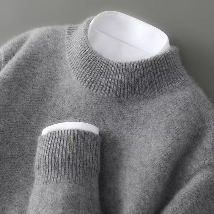 Olivia Mae™ | Cashmere Mock-Neck Jumper — Final Edit