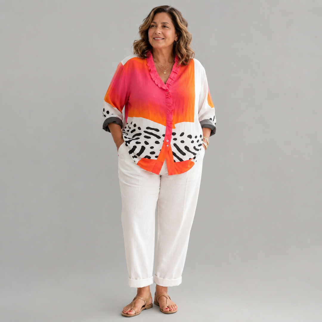 Ruby™ Relaxed Print Blouse