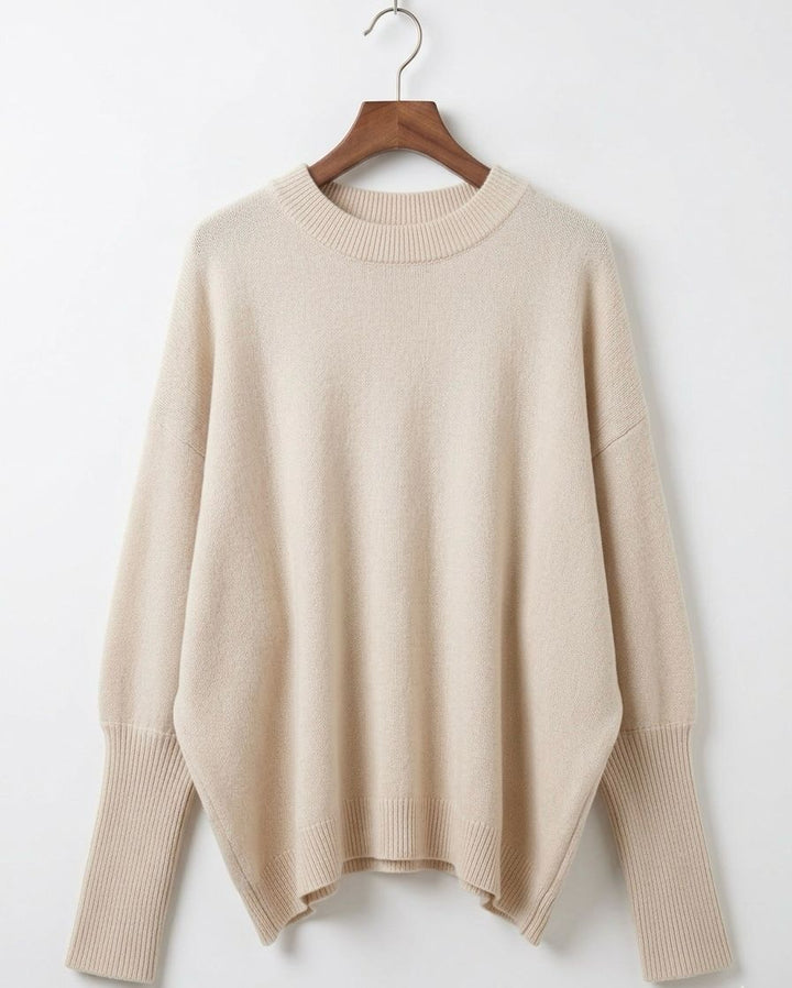 Elodie™ | Wool-Blend Oversized Jumper — Final Edit